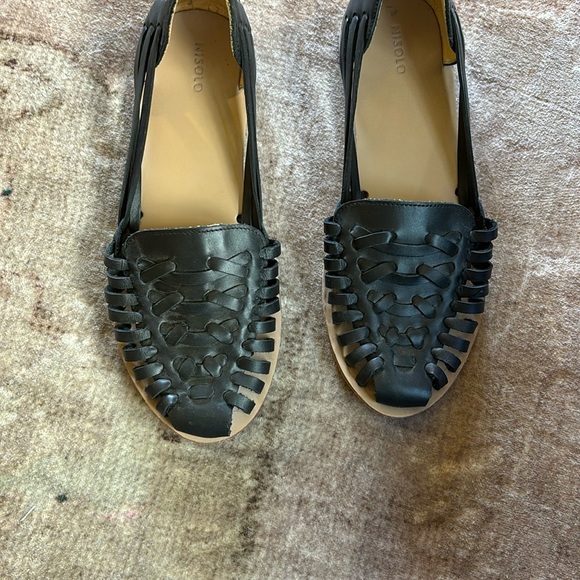 Black Nisolo Women's Huarache Sandal Like New | size 10 - Picture 10 of 16